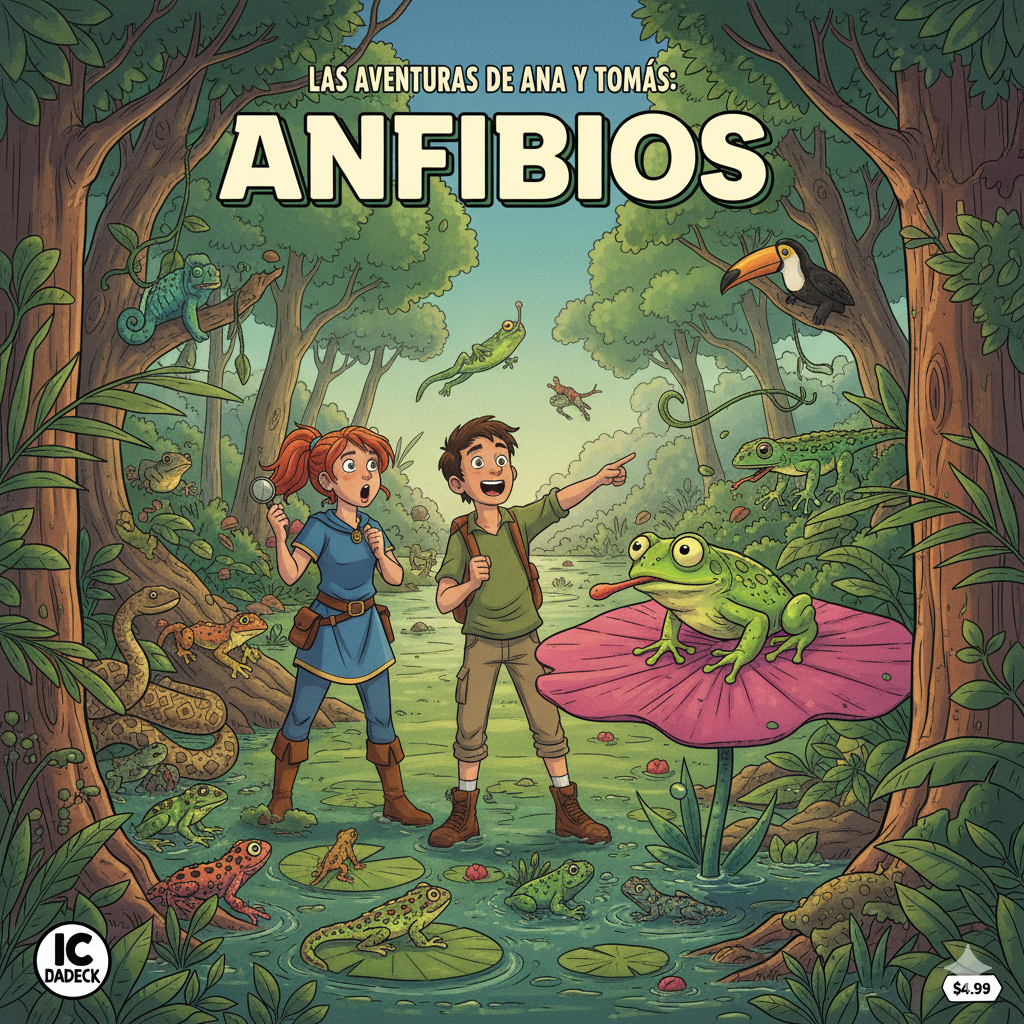 Las Aventuras de Ana y Tomás: Anfibios