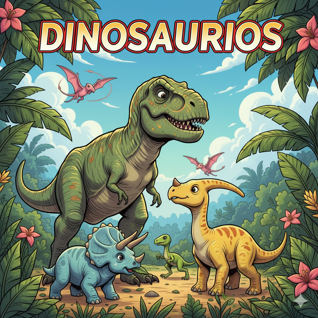 Las Aventuras de Ana y Tomás: Dinosaurios
