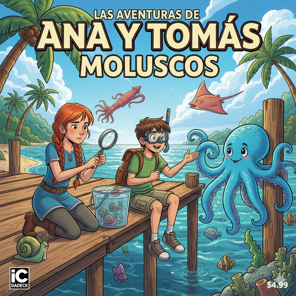 Las Aventuras de Ana y Tomás: Moluscos