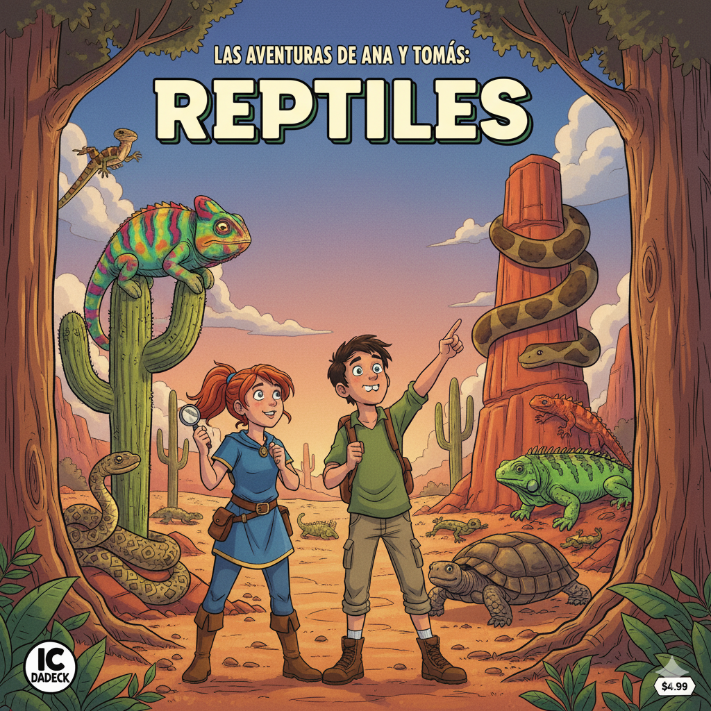 Las Aventuras de Ana y Tomás: Reptiles