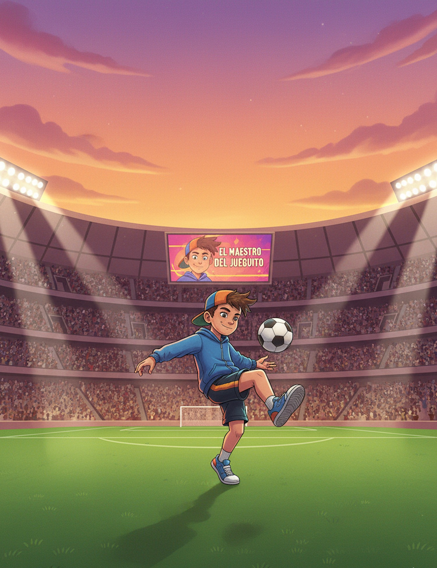 Personaje animado Hero