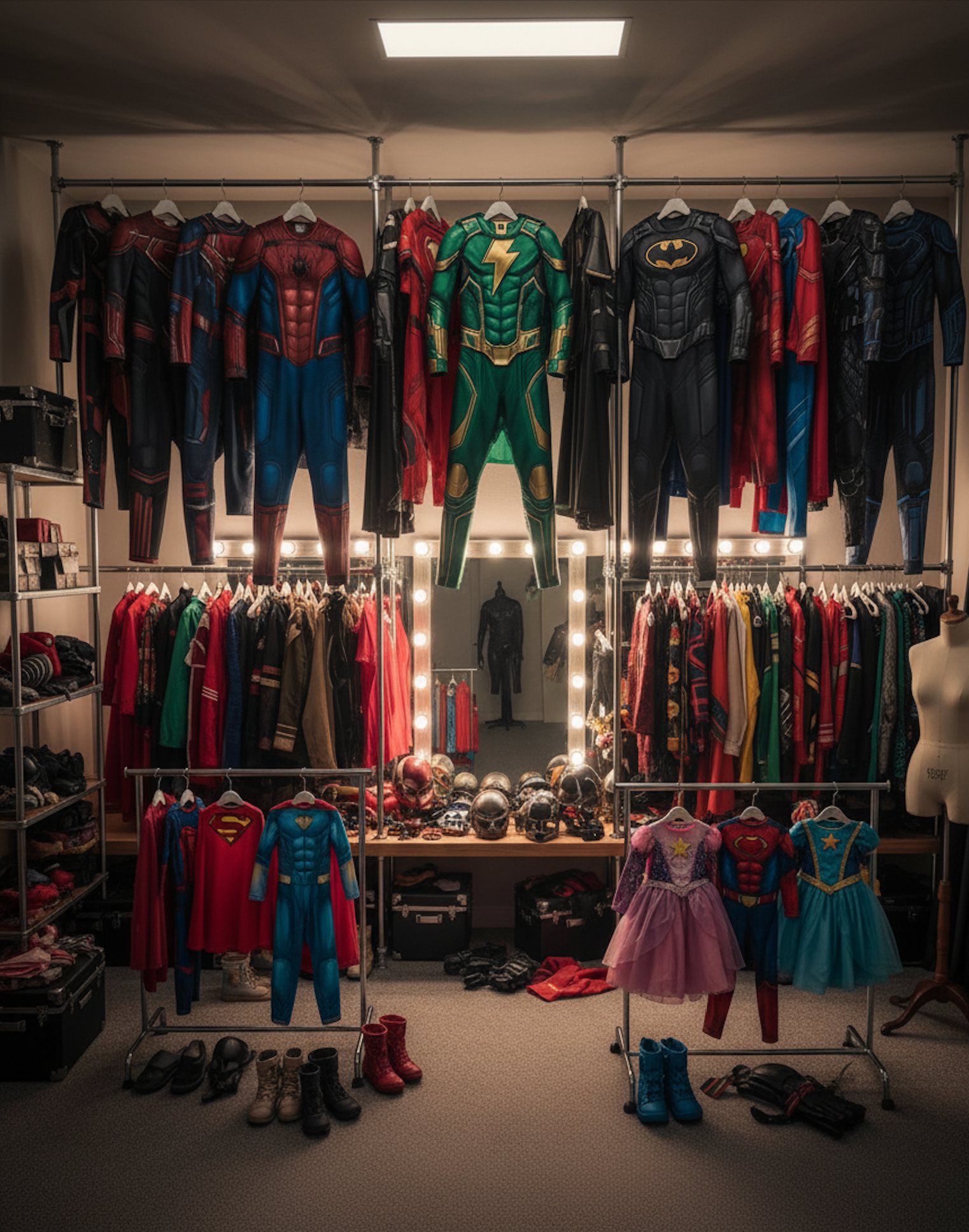 Alquiler traje superhéroe