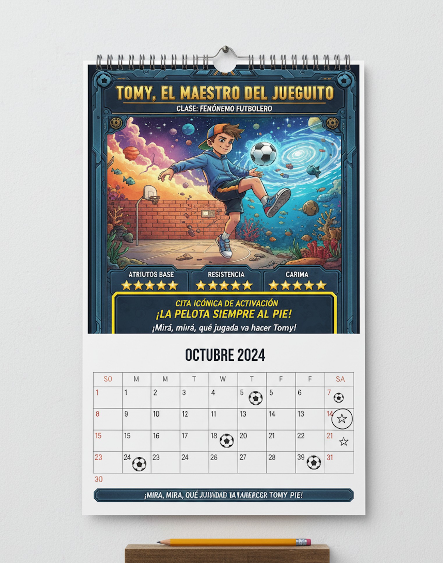 Calendario personalizado