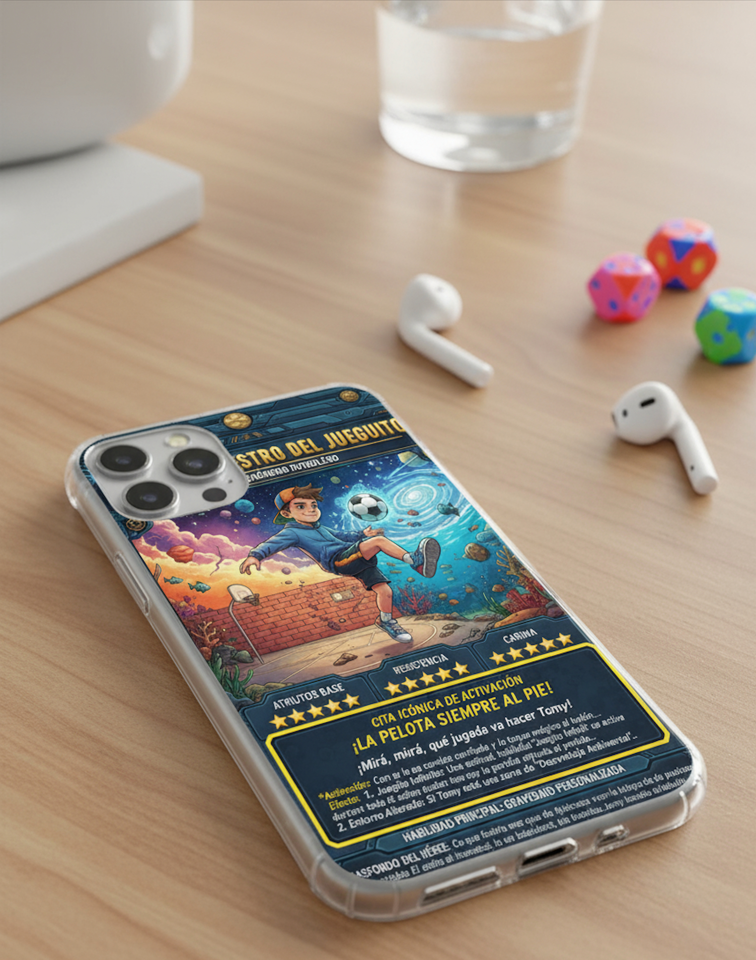 Funda de celular personalizada