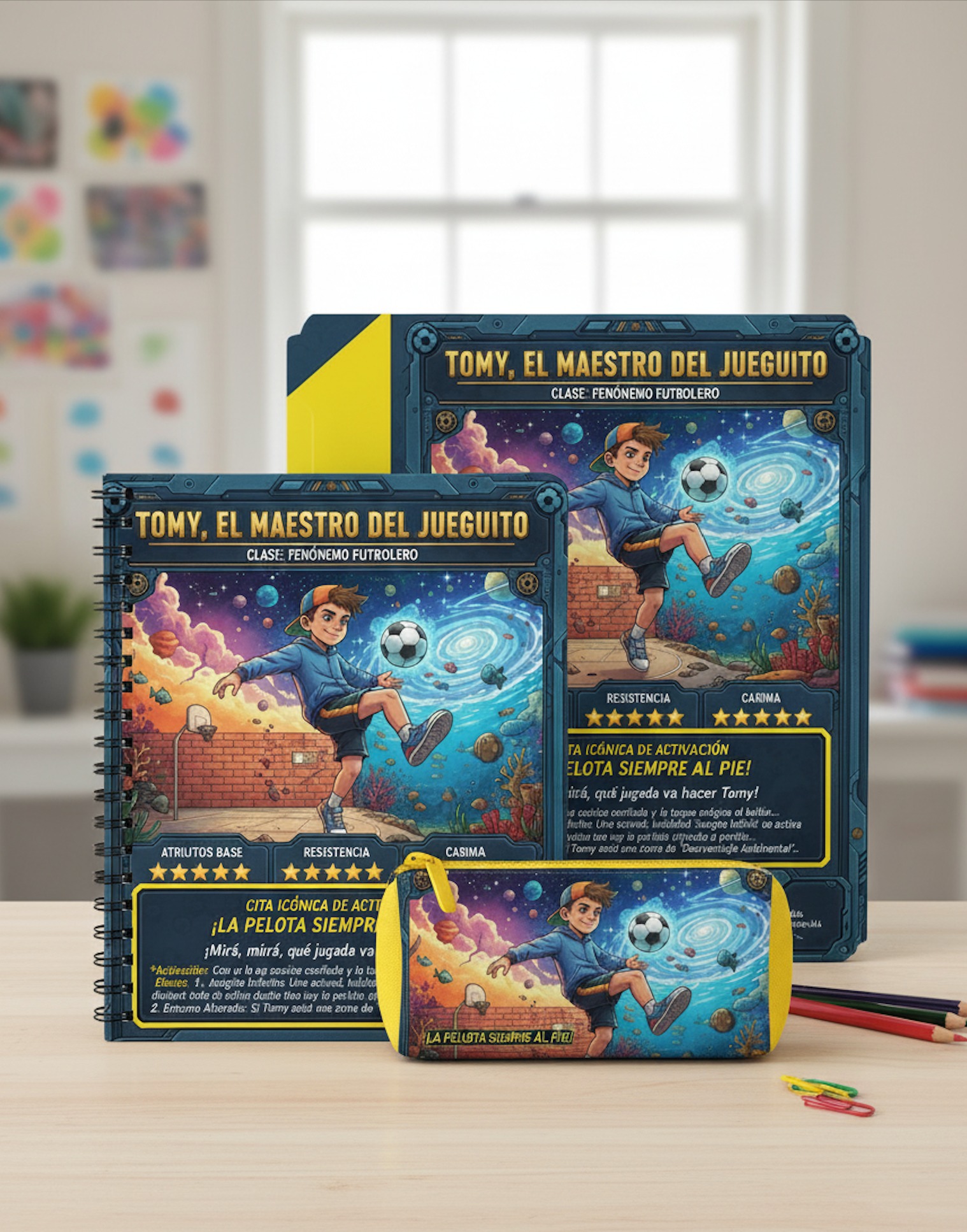 Kit escolar personalizado