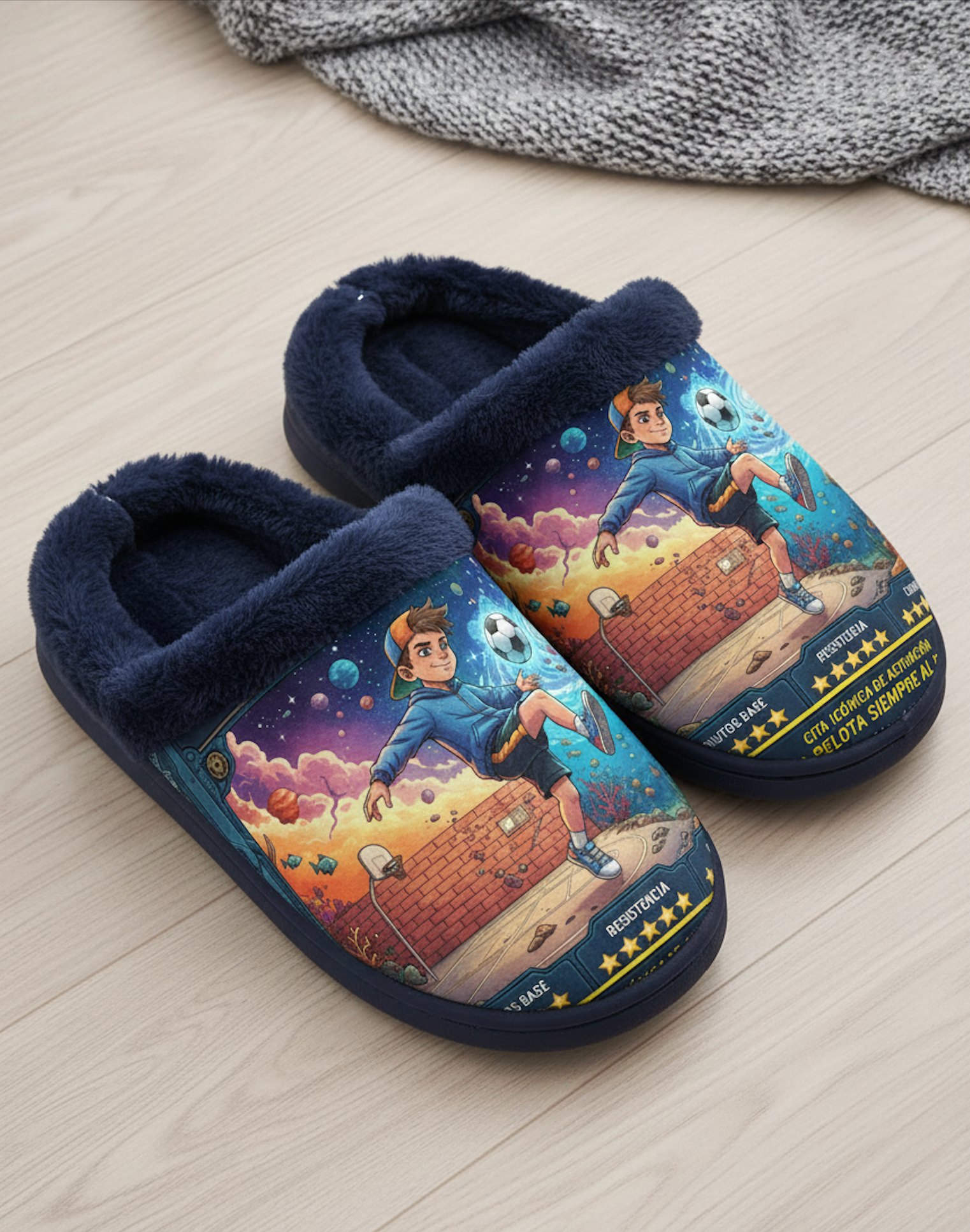 Pantuflas personalizadas