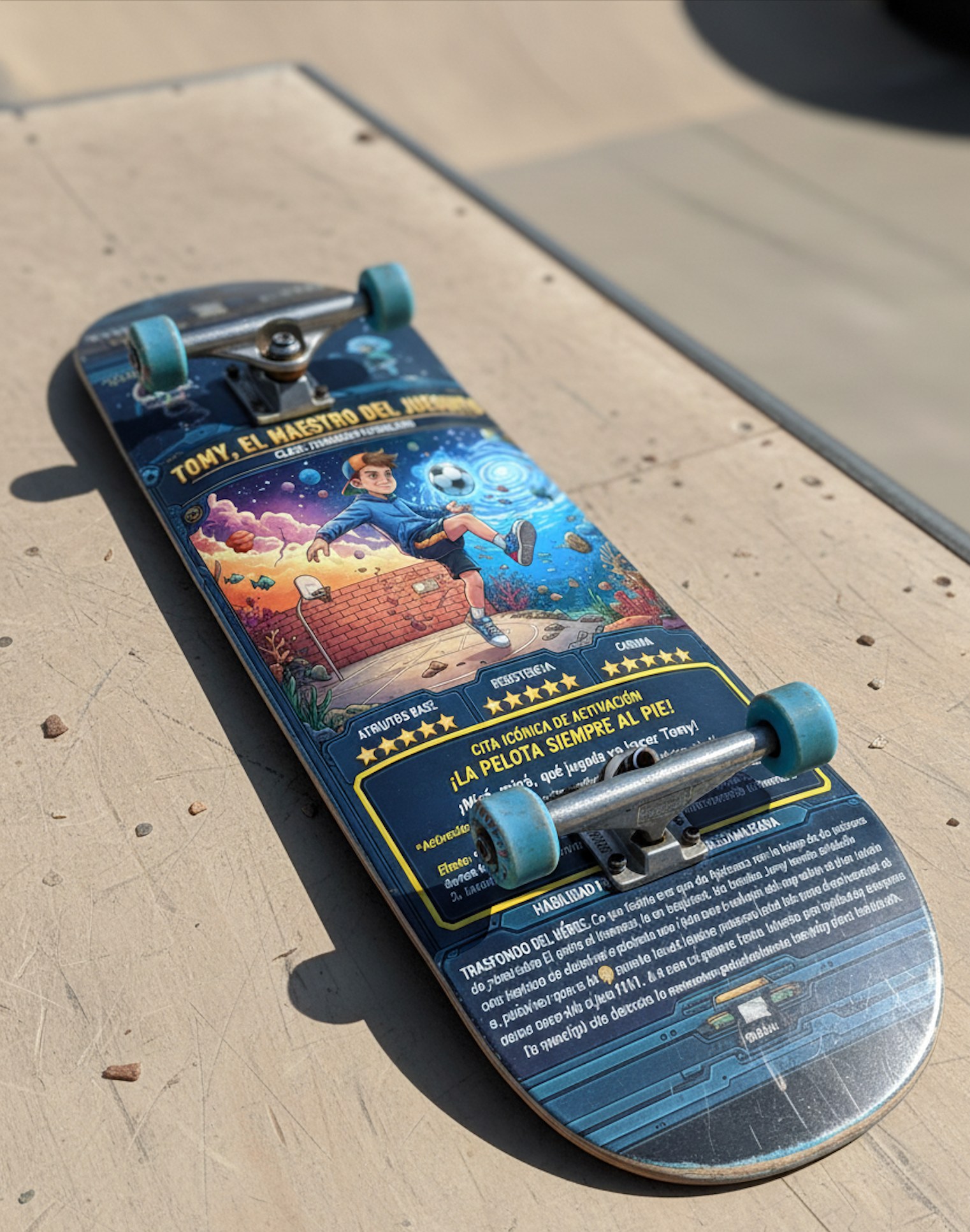 Tabla de skate personalizada